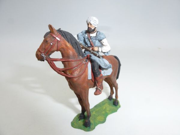 Kara Ben Nemsi on horseback - great 4 cm modification / Karl May series