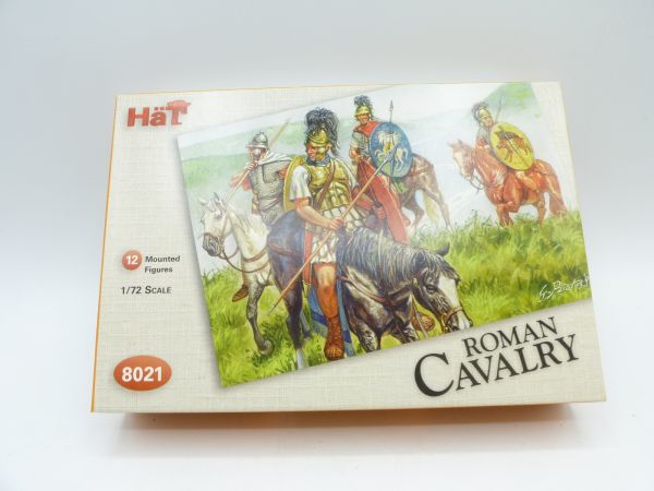 HäT 1:72 Roman Cavalry, No. 8021 - orig. packaging, figures on cast