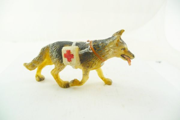 Ambulance dog, plastic, very well suited for Lineol