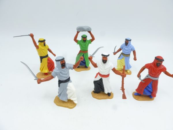 Timpo Toys Araber zu Fuß (6 Figuren) - schöner Satz