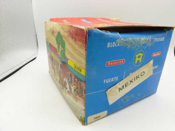 Elastolin Rare empty box for Mexico house "Sheriff", No. 7840