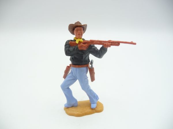 Timpo Toys Cowboy 2nd version standing, firing rifle