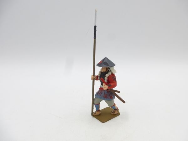 Samurai mit Lanze (Kunststoff, 5 cm Serie) - tolle Detailarbeit