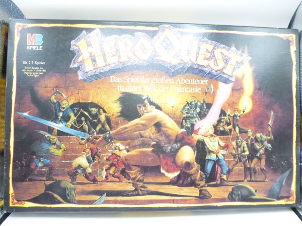 MB Spiele Hero Quest "Das Spiel der großen Abenteuer"