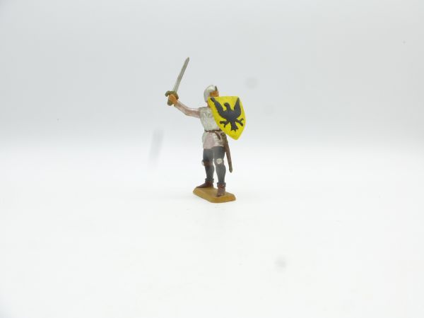 Starlux Ritter mit Schwert + Schild - frühe Figur