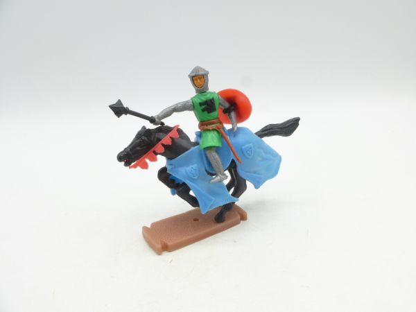 Plasty Wolf knight on horseback with mace