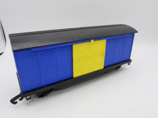 Timpo Toys Güterwagon blau/gelb