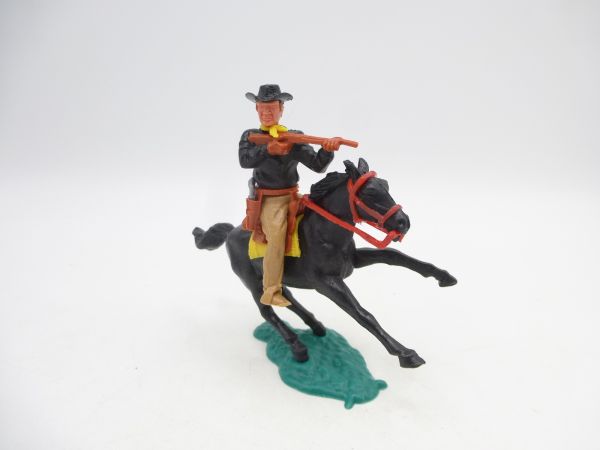 Timpo Toys Cowboy 3. version riding, shooting gun