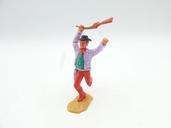 Timpo Toys Cowboy 3. Version mit seltener Oberteilfarbe