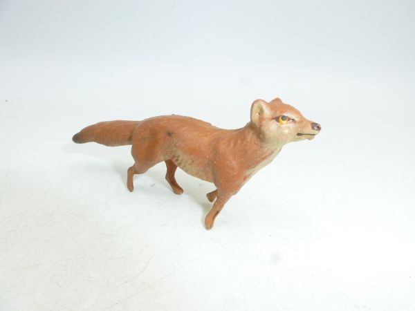 Fox, height approx. 4 cm - 1 leg missing