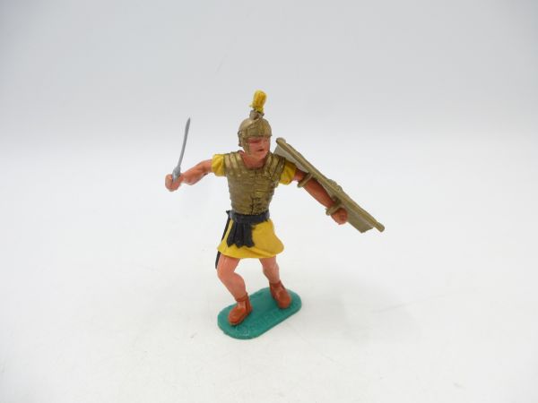 Timpo Toys Römer (gelb) mit Kurzschwert + Schild - Umbau