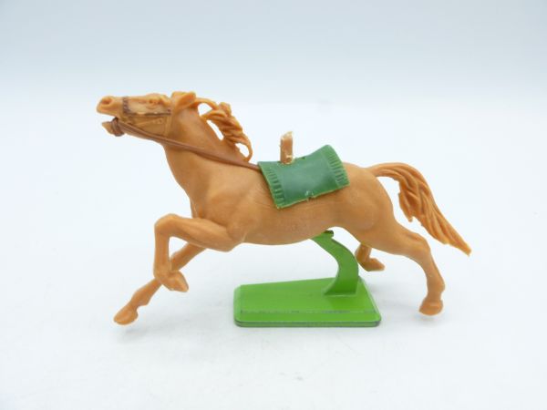 Britains Deetail Pferd langlaufend, beige, grüne Decke