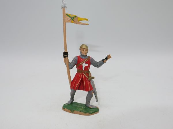 Reamsa Knight standing with small flag - slightly used