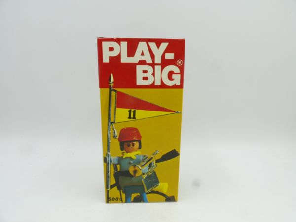 PLAY-BIG Southerner, officer with small flag + accessories, No. 5883