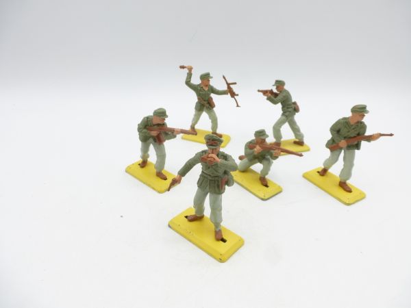 Britains Deetail Africa Corps (6 figures) - complete set