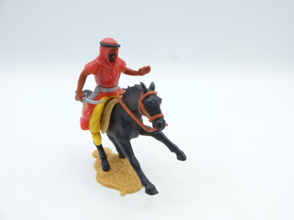 Timpo Toys Arab riding red with scimitar