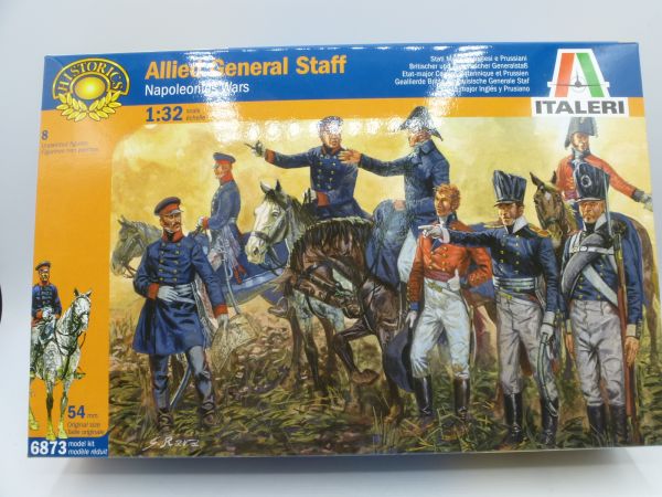 Italeri 1:32 Napoleonic Wars, Allied General Staff, No. 6873 - orig. packaging
