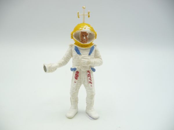 Jean Astronaut weiß, gelber Helm mit Waffe - frühe Version