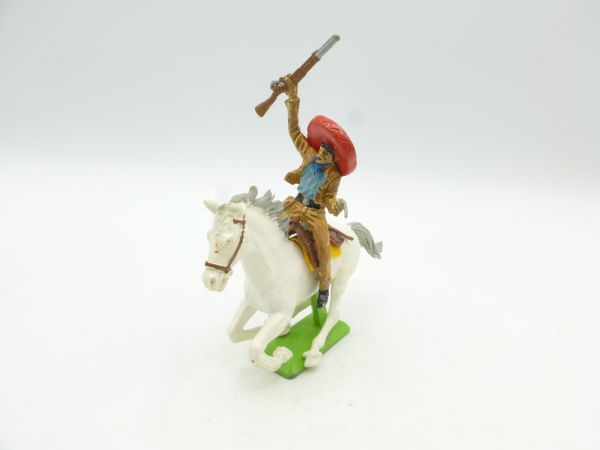 Britains Deetail Mexican (from Cowboy series) on horseback with rifle