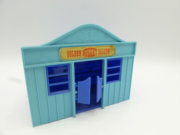 Timpo Toys Golden Nugget Saloon, blue/turquoise