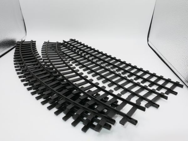 Timpo Toys Rails (4 x curved, 2 x straight) for Timpo trains