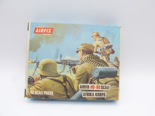 Airfix 1:72 Blue Box "Afrika Korps", No. S 11 - orig. packaging, figures on cast