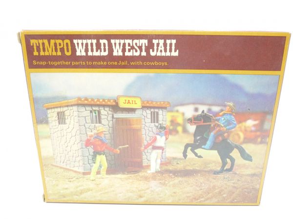 Timpo Toys Wild West Jail, Ref. No. 262 - orig. packaging, top condition