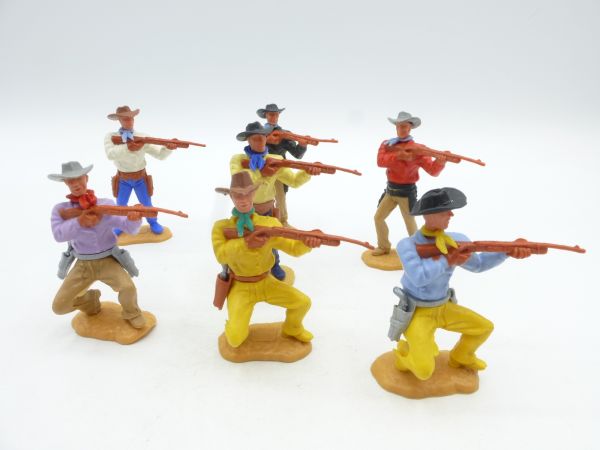 Timpo Toys 7 riflemen (Cowboys 2nd version)