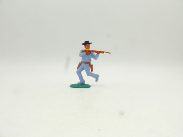 Timpo Toys Cowboy 3. Version, laufend Gewehr schießend