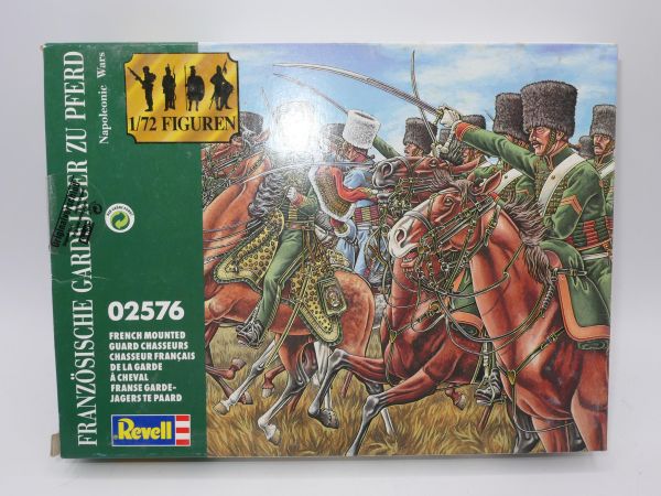 Revell 1:72 French Guards on horseback, No. 2576 - orig. packaging, on cast