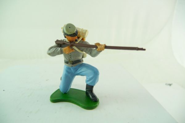 Britains Swoppets Confederate Army soldier kneeling firing