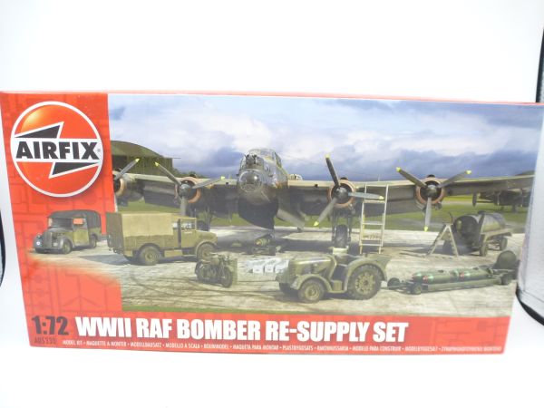 Airfix 1:72 WW II RAF Bomber Re-Supply Set, No. 05330 - orig. packaging