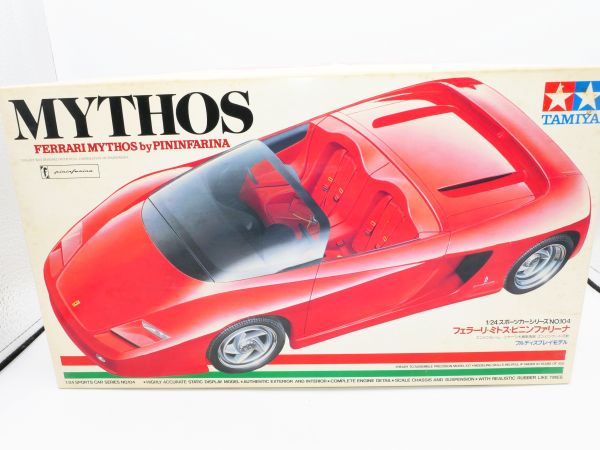 Tamiya 1:24 Mythos: Ferrari Mythos by Pininfarina, Nr. 24104 - OVP, am Guss