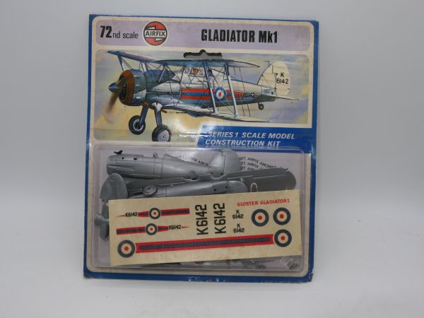 Airfix Gladiator MK1 - orig. packaging, box with traces of storage