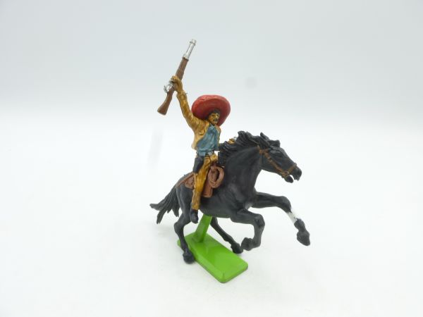 Britains Deetail Mexican (from Cowboy series) on horseback with rifle