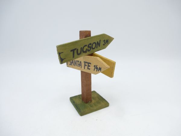 Signpost for Wild West scenes - great for 7 cm series