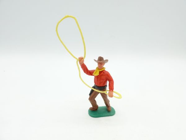 Timpo Toys Cowboy stehend mit Lasso