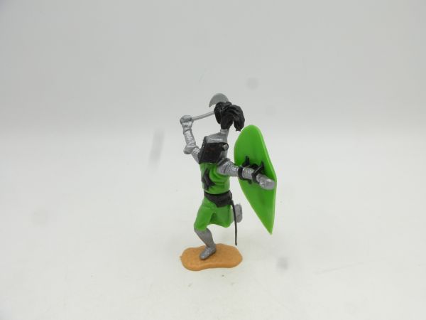 Timpo Toys Visor knight running, neon green - shield loops ok
