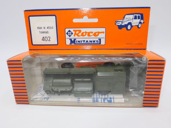 Roco Minitanks MAN N 4510 Tanker lorry, No. 402 - orig. packaging