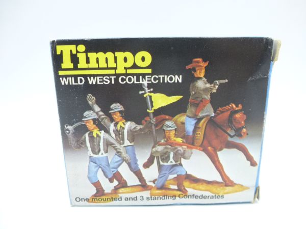 Timpo Toys Minibox Wild West, Confederates 3rd version, Ref. No. 717