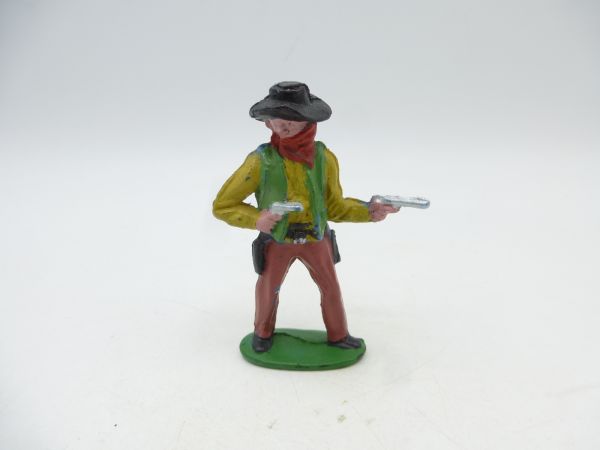 Timpo Toys Solid Cowboy / Bandit mit 2 Pistolen