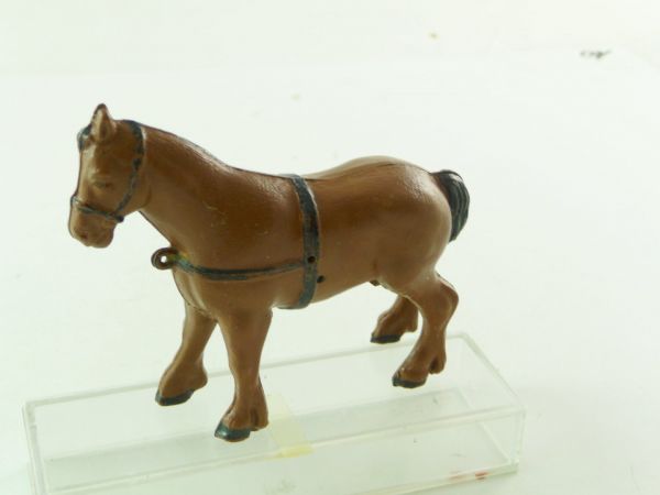 Reisler Cart horse / heavy horse, brown (hard plastic)
