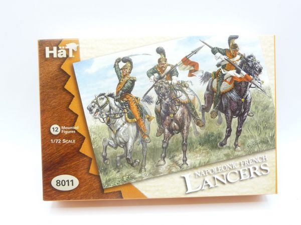 HäT 1:72 Nap. French light-Lancers, No. 8011 - orig. packaging, figures on cast