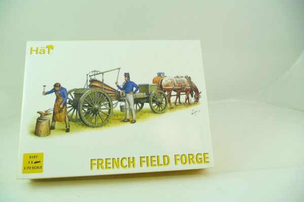HäT 1:72 French Field Forge, No. 8107 - orig. packaging, on cast