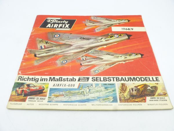 Airfix / Plasty catalogue from 1968/1969, 48 pages