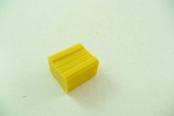 Timpo Toys Kiste, groß, gelb ohne Maserung, mit Loch
