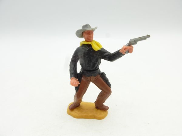 Timpo Toys Cowboy stehend, Pistole schießend