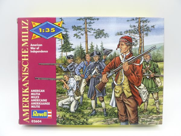 Revell 1:32 American War of Independence: American Militia - orig. packaging