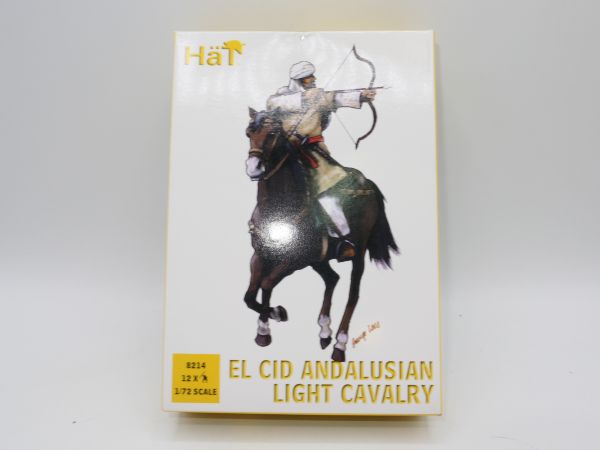 HäT 1:72 El Cid Andalusian Light Cavalry, No. 8214 - orig. packaging, on cast