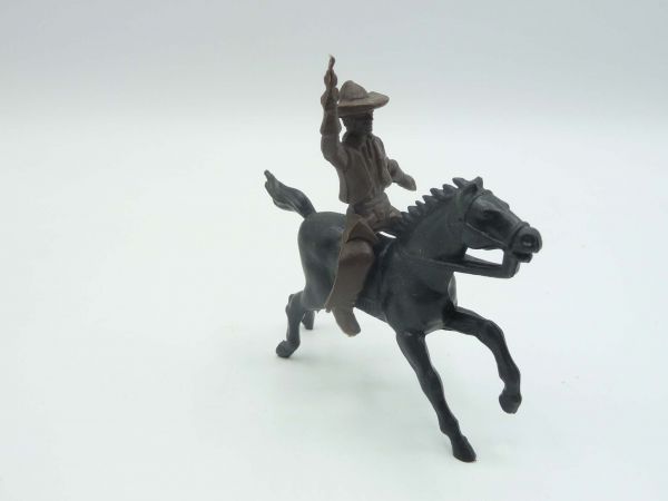 Crescent Toys Cowboy riding with pistol
